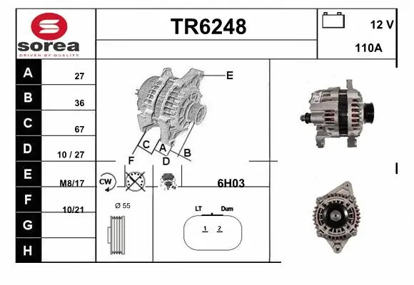 TR6248 SERA Генератор (фото 1)