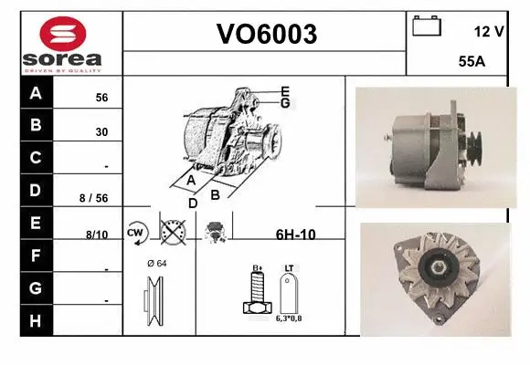 VO6003 SERA Генератор (фото 1)