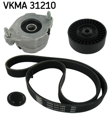 VKMA 31210 SKF Поликлиновой ременный комплект (фото 1)