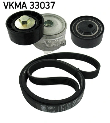 VKMA 33037 SKF Поликлиновой ременный комплект (фото 1)