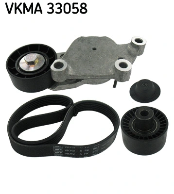 VKMA 33058 SKF Поликлиновой ременный комплект (фото 1)