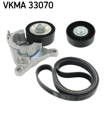 VKMA 33070 SKF Поликлиновой ременный комплект (фото 1)