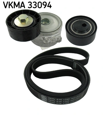 VKMA 33094 SKF Поликлиновой ременный комплект (фото 1)