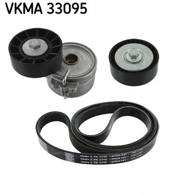 VKMA 33095 SKF Поликлиновой ременный комплект (фото 1)