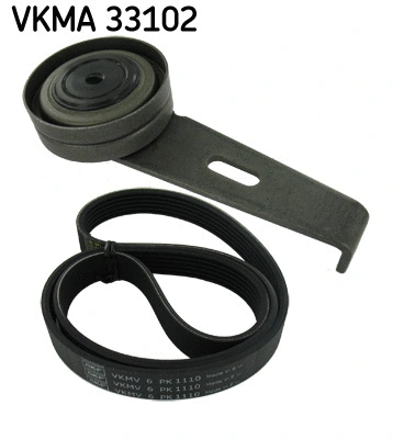 VKMA 33102 SKF Поликлиновой ременный комплект (фото 1)