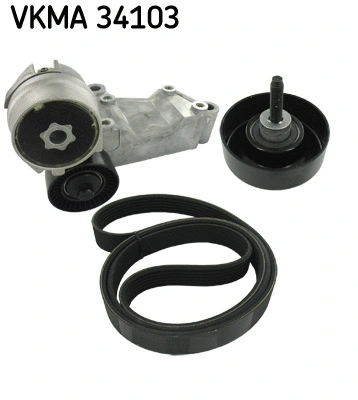 VKMA 34103 SKF Поликлиновой ременный комплект (фото 1)