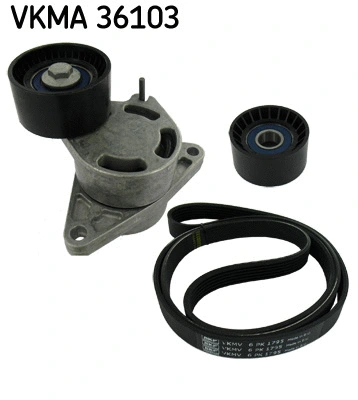 VKMA 36103 SKF Поликлиновой ременный комплект (фото 1)