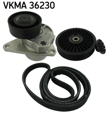 VKMA 36230 SKF Поликлиновой ременный комплект (фото 1)