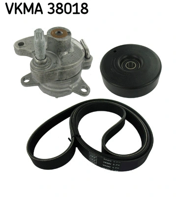 VKMA 38018 SKF Поликлиновой ременный комплект (фото 1)