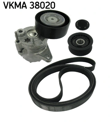 VKMA 38020 SKF Поликлиновой ременный комплект (фото 1)