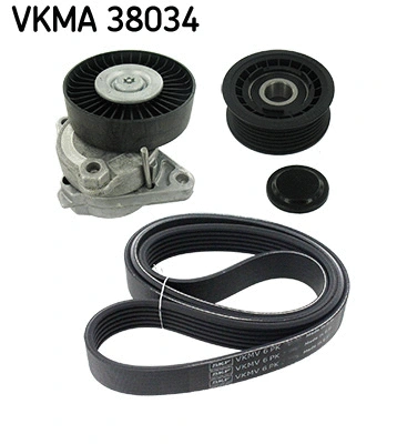 VKMA 38034 SKF Поликлиновой ременный комплект (фото 1)