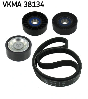 VKMA 38134 SKF Поликлиновой ременный комплект (фото 1)