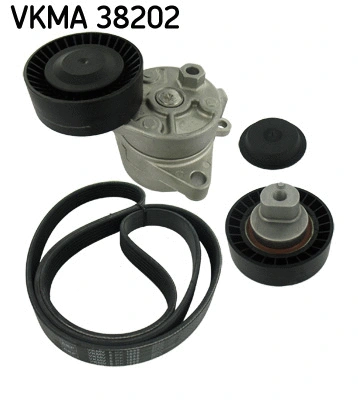 VKMA 38202 SKF Поликлиновой ременный комплект (фото 1)