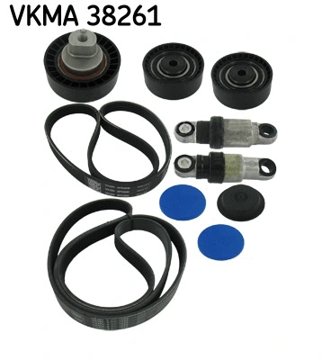 VKMA 38261 SKF Поликлиновой ременный комплект (фото 1)