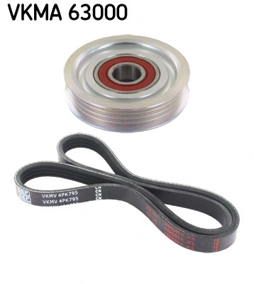 VKMA 63000 SKF Поликлиновой ременный комплект (фото 1)