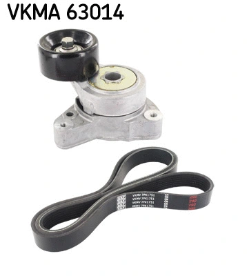 VKMA 63014 SKF Поликлиновой ременный комплект (фото 1)