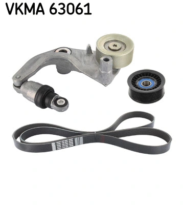 VKMA 63061 SKF Поликлиновой ременный комплект (фото 1)