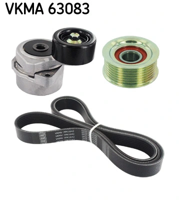 VKMA 63083 SKF Поликлиновой ременный комплект (фото 1)
