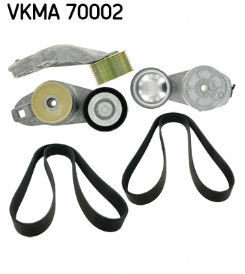 VKMA 70002 SKF Поликлиновой ременный комплект (фото 1)