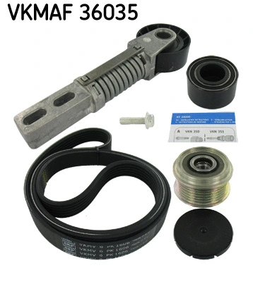 VKMAF 36035 SKF Поликлиновой ременный комплект (фото 1)