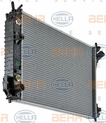8MK 376 771-211 BEHR/HELLA/PAGID Радиатор охлаждения двигателя (фото 6)