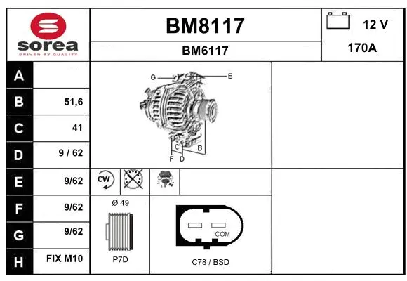 BM8117 SNRA Генератор (фото 1)