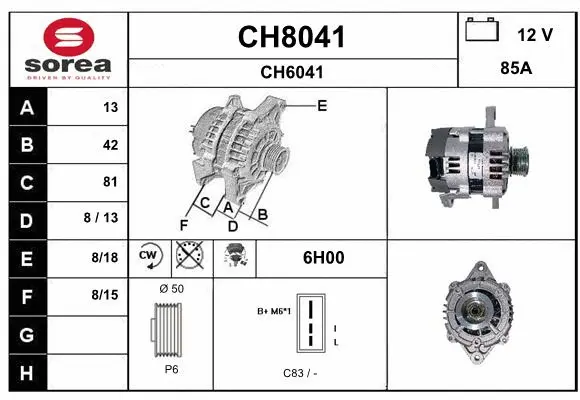 CH8041 SNRA Генератор (фото 1)