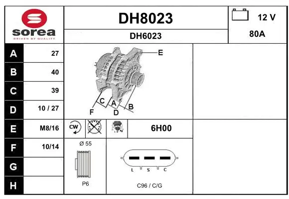 DH8023 SNRA Генератор (фото 1)