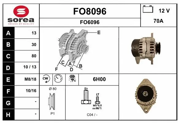 FO8096 SNRA Генератор (фото 1)