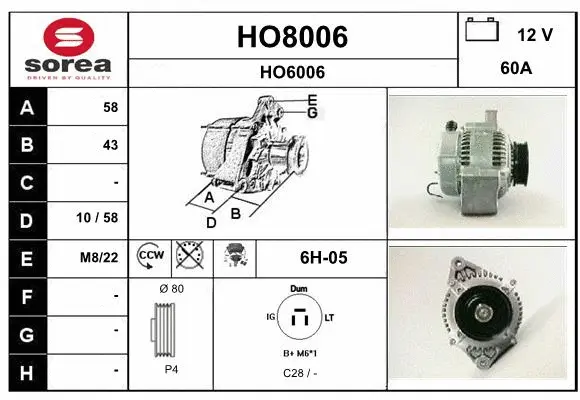 HO8006 SNRA Генератор (фото 1)