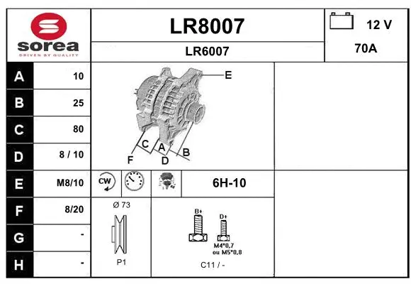 LR8007 SNRA Генератор (фото 1)