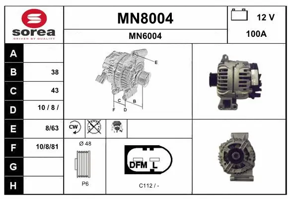 MN8004 SNRA Генератор (фото 1)