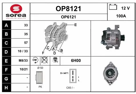 OP8121 SNRA Генератор (фото 1)