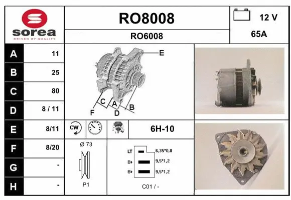 RO8008 SNRA Генератор (фото 1)
