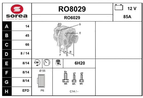 RO8029 SNRA Генератор (фото 1)