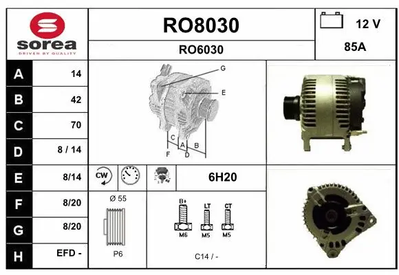 RO8030 SNRA Генератор (фото 1)