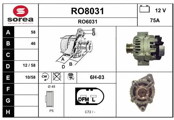 RO8031 SNRA Генератор (фото 1)