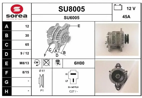 SU8005 SNRA Генератор (фото 1)