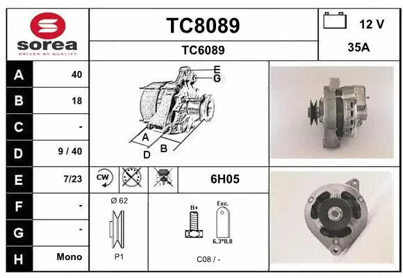 TC8089 SNRA Генератор (фото 1)