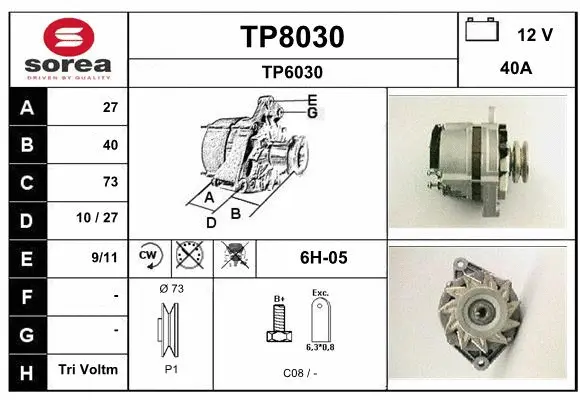 TP8030 SNRA Генератор (фото 1)