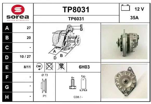 TP8031 SNRA Генератор (фото 1)