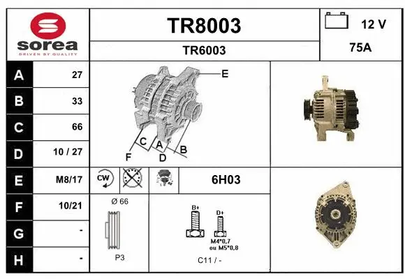 TR8003 SNRA Генератор (фото 1)