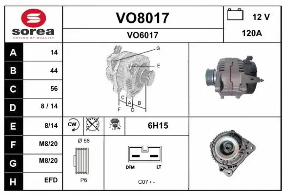 VO8017 SNRA Генератор (фото 1)