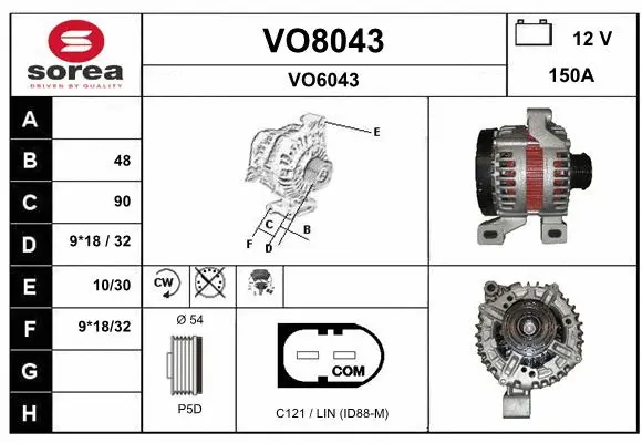 VO8043 SNRA Генератор (фото 1)