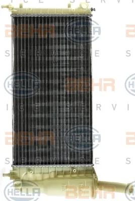 8MK 376 900-101 BEHR/HELLA/PAGID Радиатор охлаждения двигателя (фото 2)