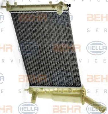 8MK 376 900-101 BEHR/HELLA/PAGID Радиатор охлаждения двигателя (фото 6)