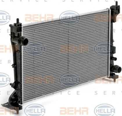 8MK 376 900-131 BEHR/HELLA/PAGID Радиатор охлаждения двигателя (фото 6)