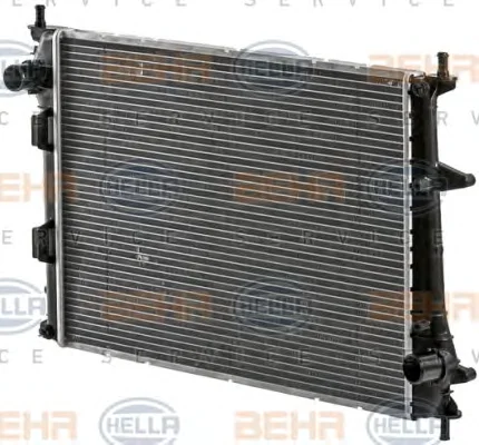 8MK 376 900-151 BEHR/HELLA/PAGID Радиатор охлаждения двигателя (фото 7)