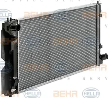 8MK 376 900-331 BEHR/HELLA/PAGID Радиатор охлаждения двигателя (фото 6)