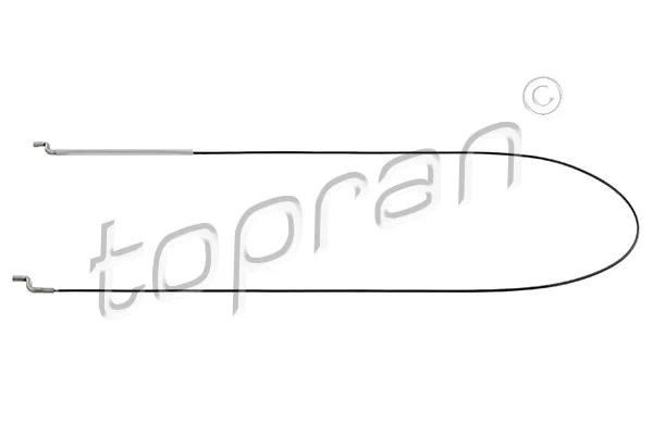 102 923 TOPRAN Трос, регулировка спинки сидения (фото 1)
